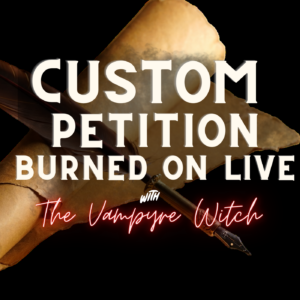 Custom Petition Burned on Livestream